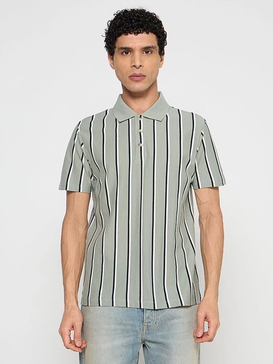 Foto van product Poloshirt lindbergh olijfgroen