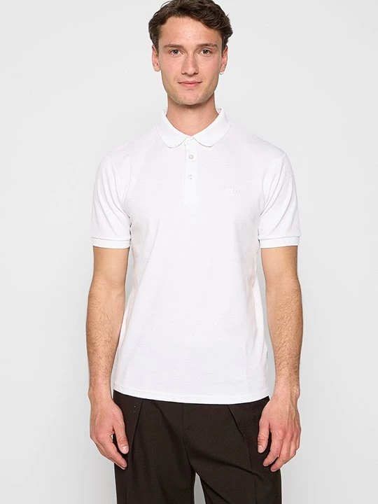 Foto van product Poloshirt lindbergh wit
