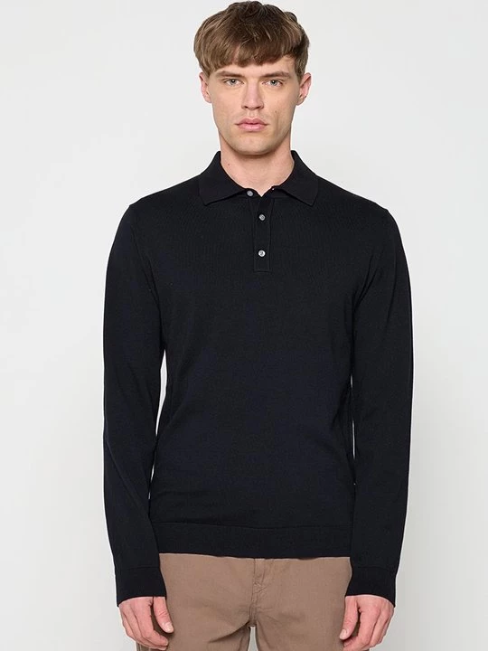 Foto van product Poloshirt lindbergh zwart