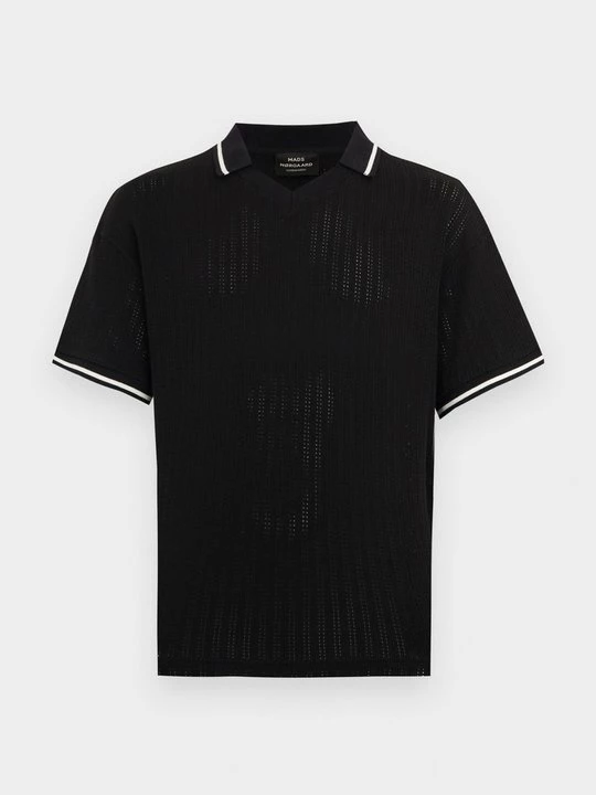 Foto van product Poloshirt Mads Nørgaard zwart