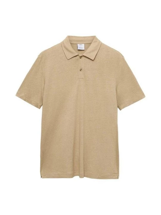 Foto van product Poloshirt Mango beżowy