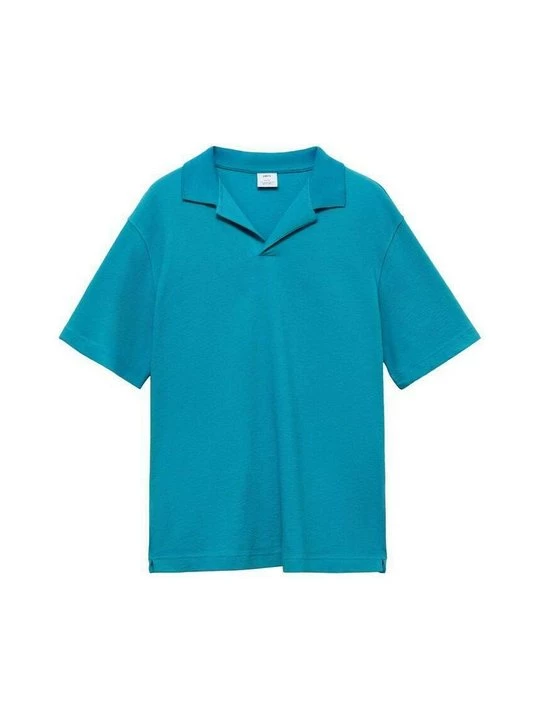 Foto van product Poloshirt Mango turquoise