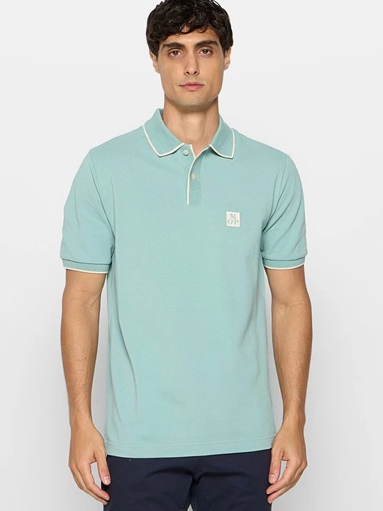 Foto van product Poloshirt Marc O'Polo mintgroen