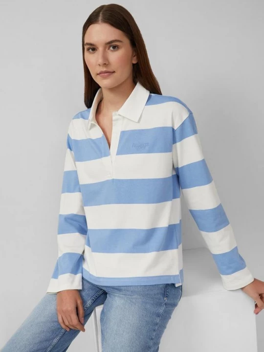 Foto van product Poloshirt met borduursel s.Oliver