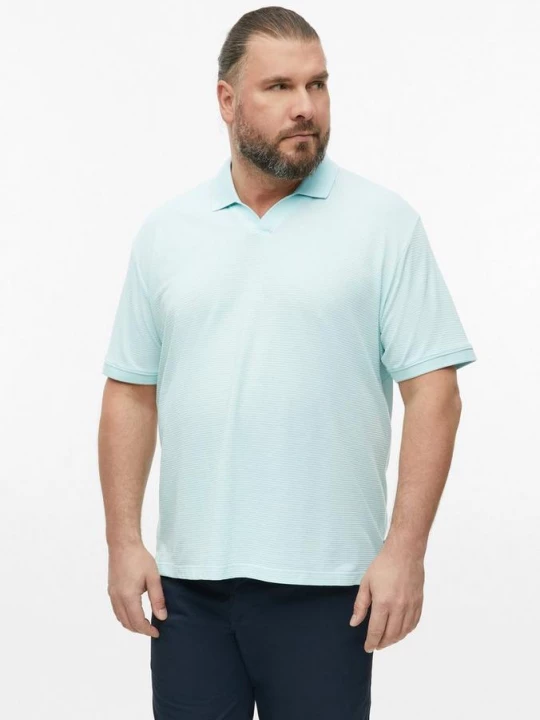 Foto van product Poloshirt met gestructureerde strepen s.Oliver