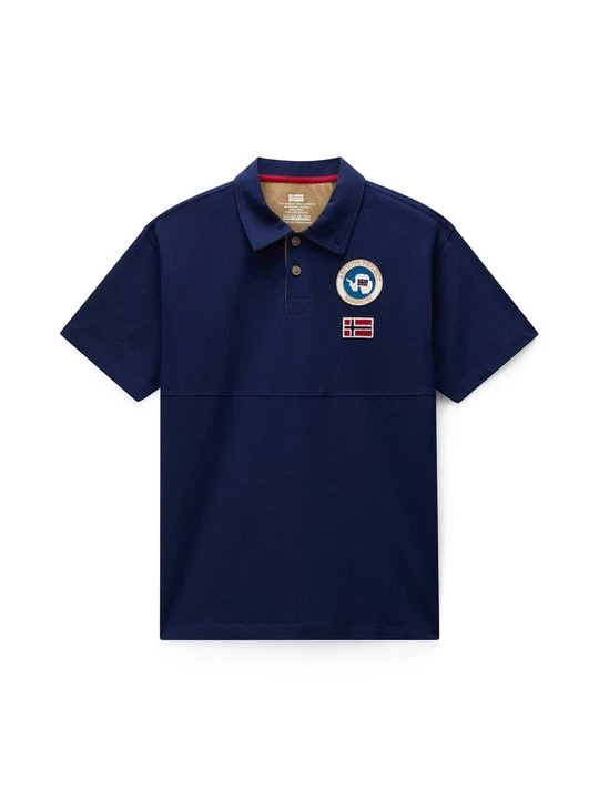 Foto van product Poloshirt Napapijri donkerblauw