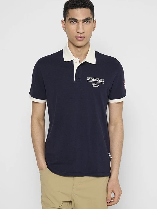 Foto van product Poloshirt Napapijri donkerblauw