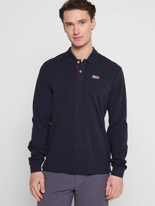 Foto van product Poloshirt Napapijri donkerblauw
