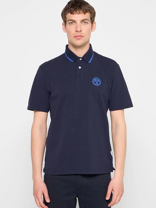 Foto van product Poloshirt Napapijri donkerblauw
