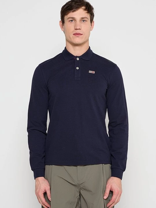 Foto van product Poloshirt Napapijri donkerblauw