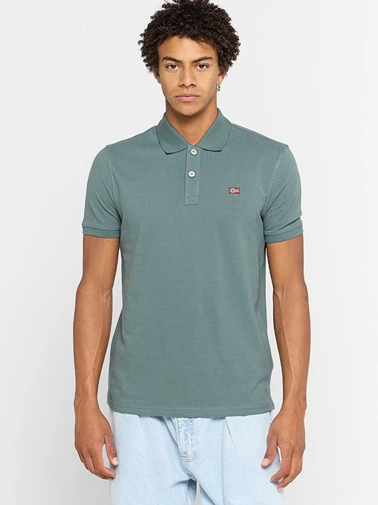 Foto van product Poloshirt Napapijri donkergroen