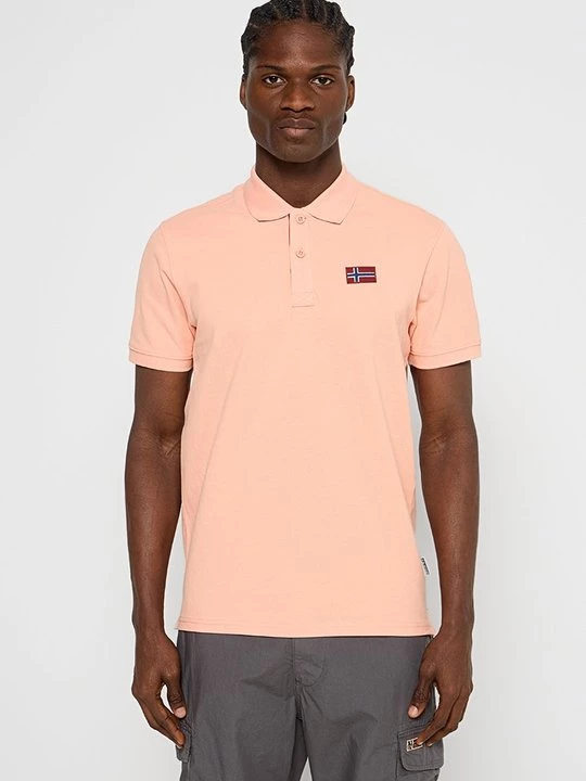 Foto van product Poloshirt Napapijri donkerroze