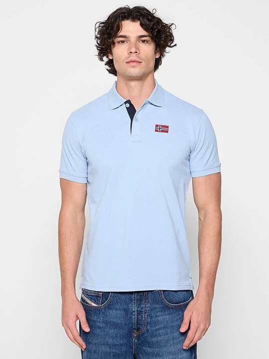 Foto van product Poloshirt Napapijri lichtblauw