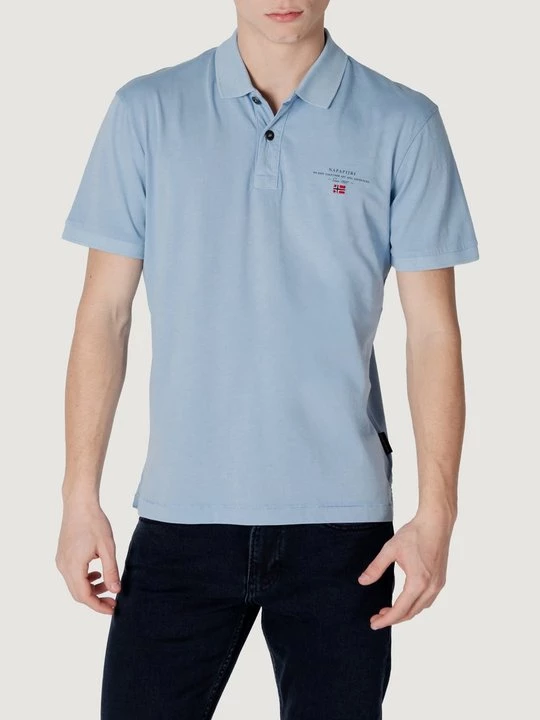 Foto van product Poloshirt Napapijri lichtblauw
