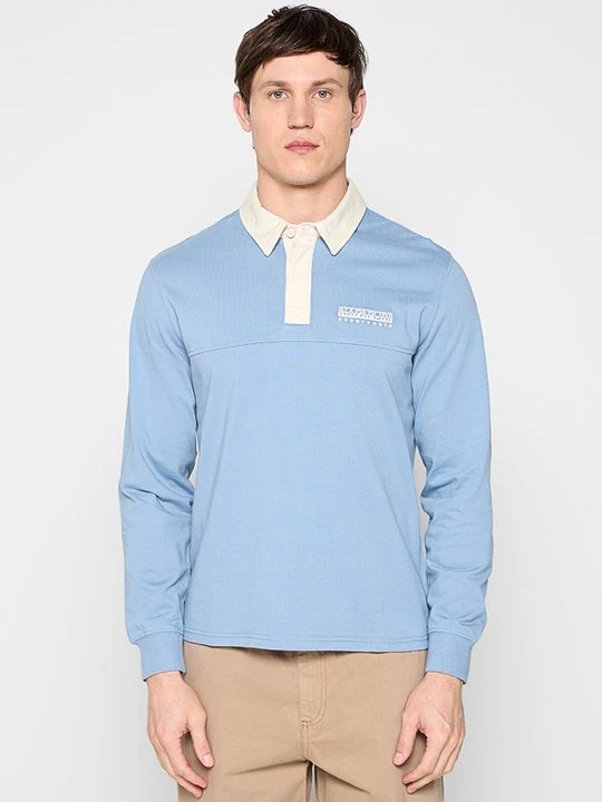 Foto van product Poloshirt Napapijri lichtblauw
