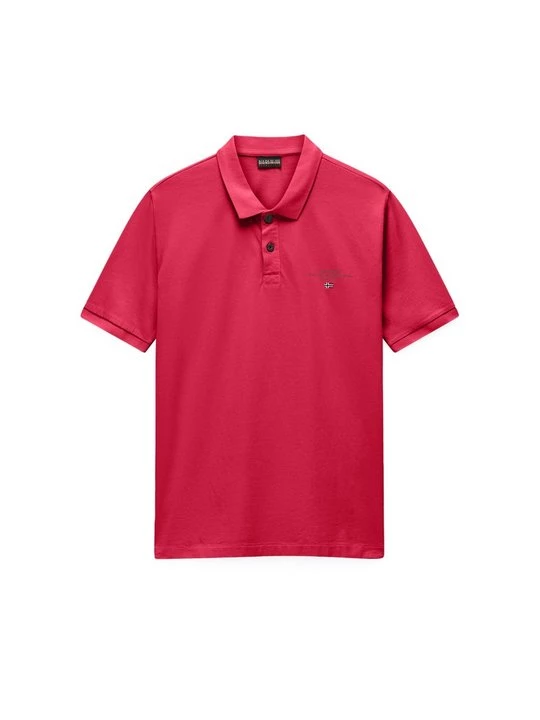 Foto van product Poloshirt Napapijri rood gemêleerd