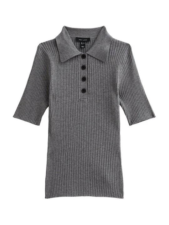 Foto van product Poloshirt New Look grijs