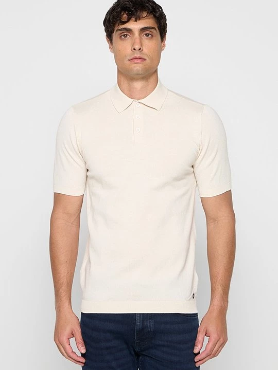 Foto van product Poloshirt No Excess crème