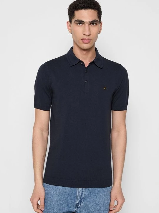 Foto van product Poloshirt No Excess donkerblauw