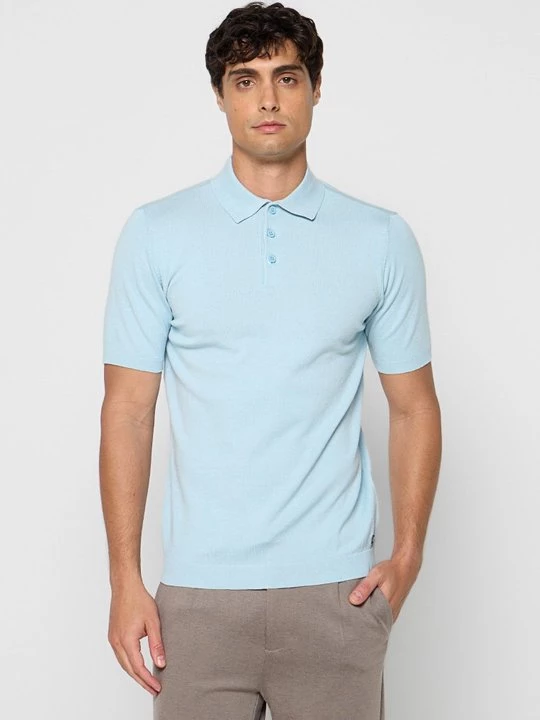 Foto van product Poloshirt No Excess wit