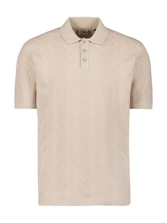 Foto van product Poloshirt No Excess zandkleur