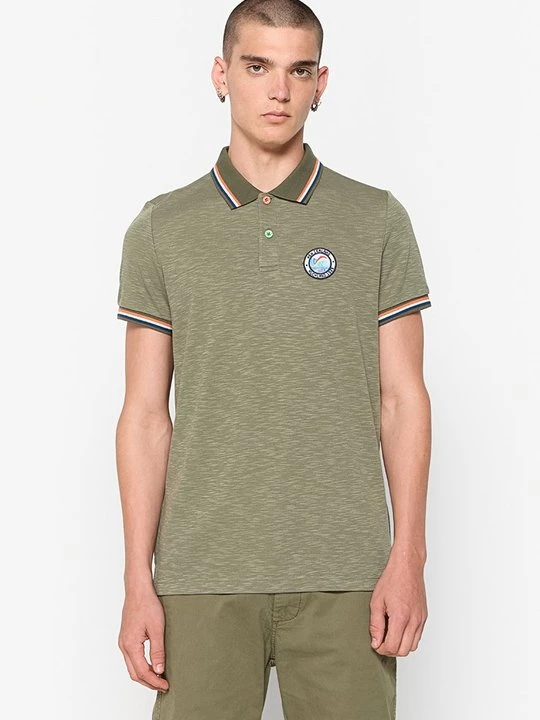 Foto van product Poloshirt NZA New Zealand Auckland kaki