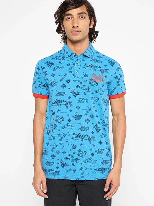 Foto van product Poloshirt NZA New Zealand Auckland lichtblauw