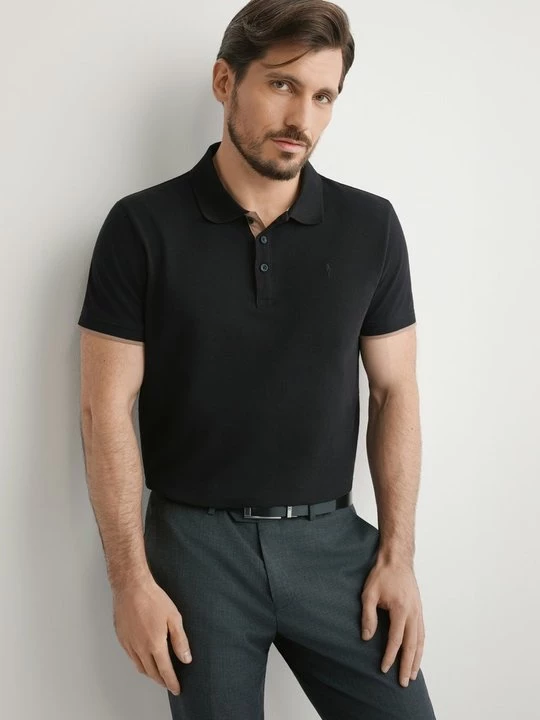 Foto van product Poloshirt Ochnik zwart