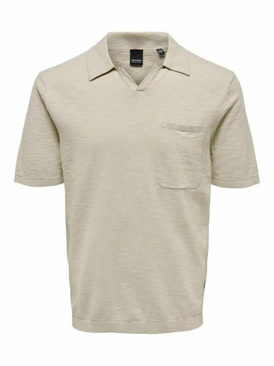 Foto van product Poloshirt Only & Sons beżowy