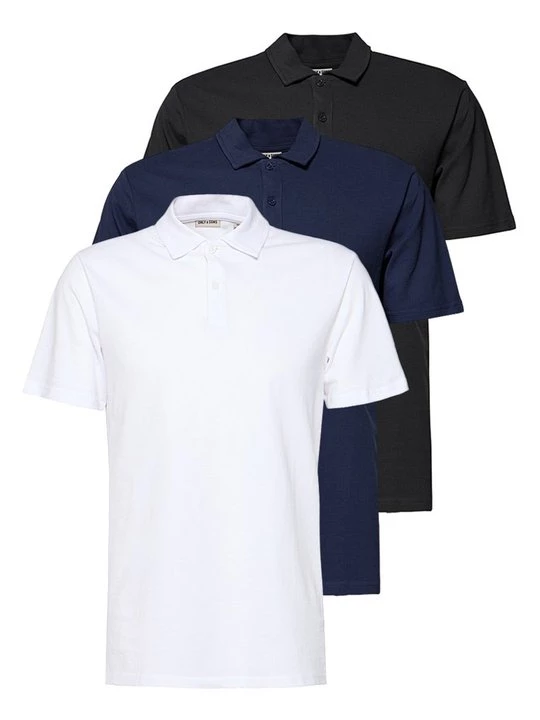 Foto van product Poloshirt Only & Sons koningsblauw