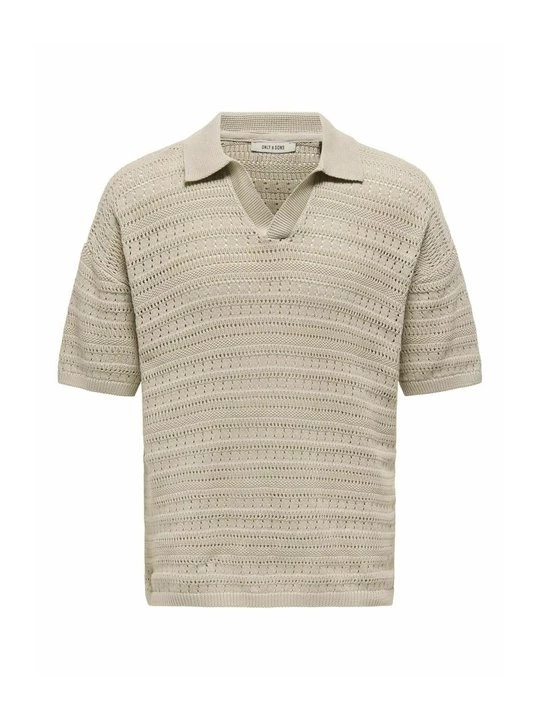 Foto van product Poloshirt Only & Sons lichtgrijs