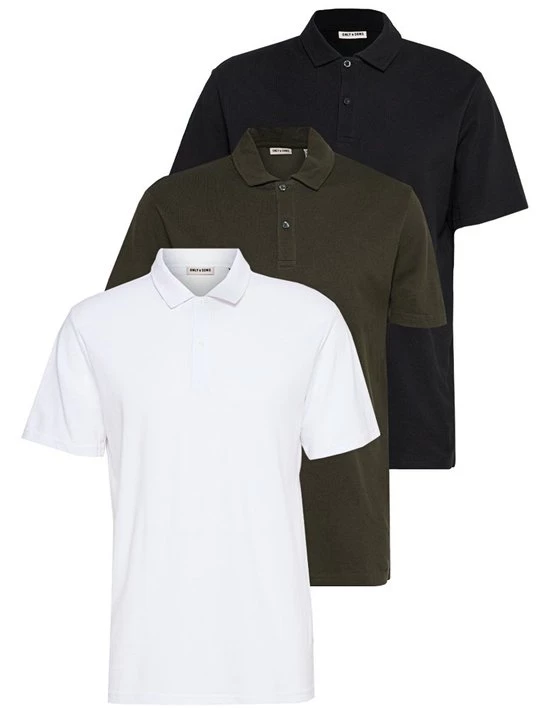 Foto van product Poloshirt Only & Sons wit