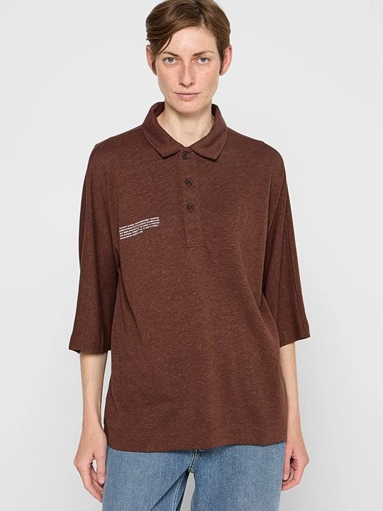 Foto van product Poloshirt PANGAIA bruin