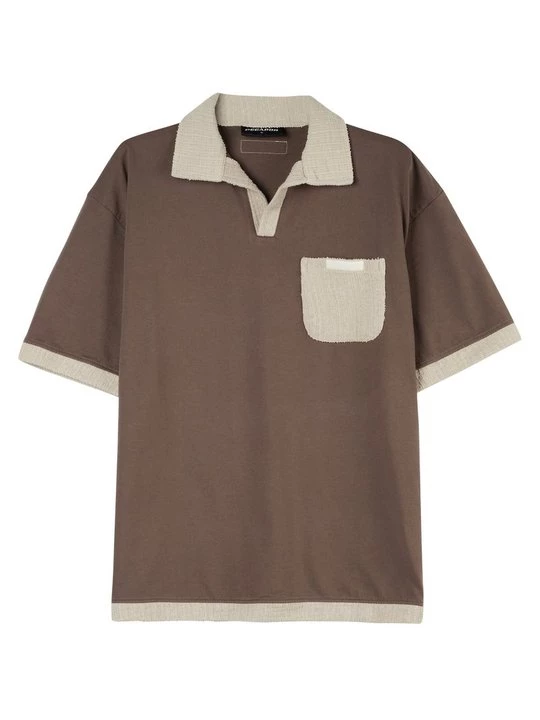 Foto van product Poloshirt Pegador dyed denim