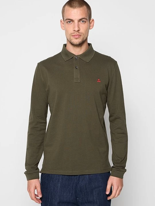 Foto van product Poloshirt Peuterey olijfgroen