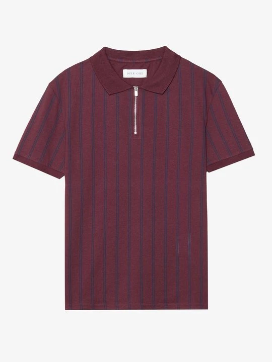 Foto van product Poloshirt Pier One By Zalando bordeauxrood
