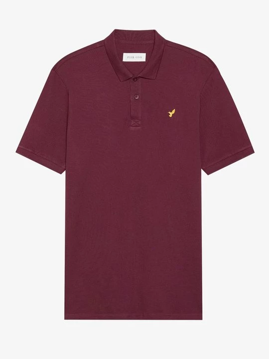 Foto van product Poloshirt Pier One By Zalando bordeauxrood