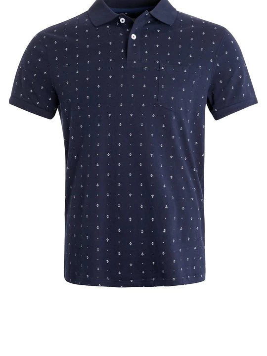 Foto van product Poloshirt Pier One By Zalando donkerblauw