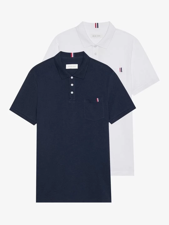Foto van product Poloshirt Pier One By Zalando donkerblauw