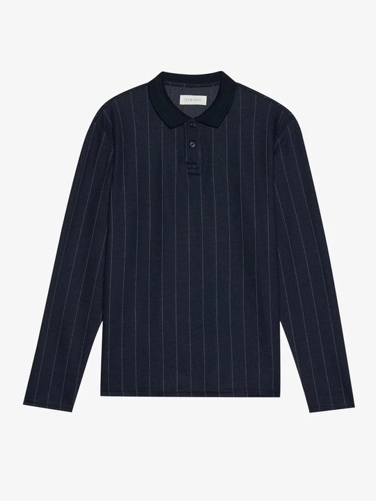 Foto van product Poloshirt Pier One By Zalando donkerblauw