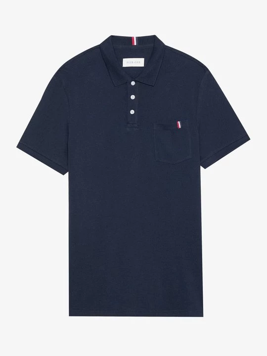Foto van product Poloshirt Pier One By Zalando donkerblauw
