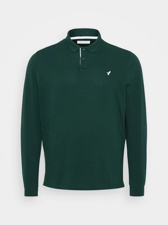Foto van product Poloshirt Pier One By Zalando donkergroen