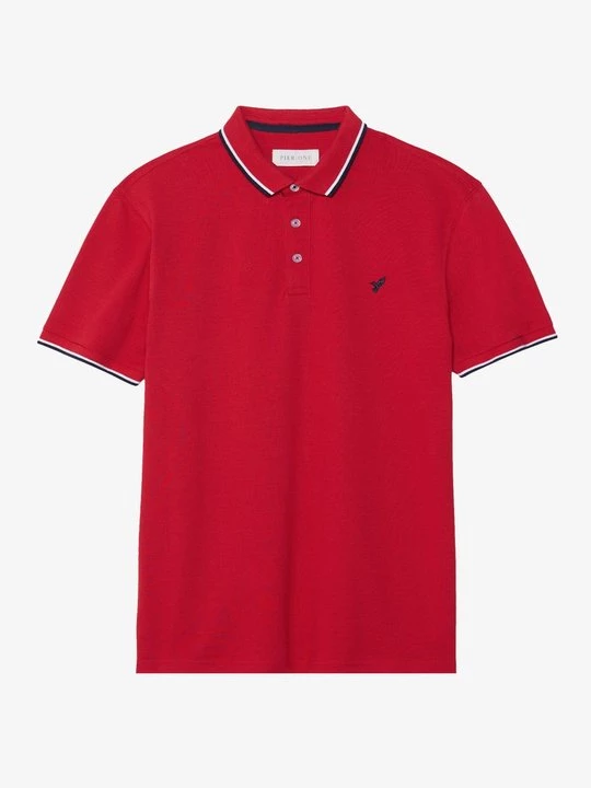 Foto van product Poloshirt Pier One By Zalando donkerrood
