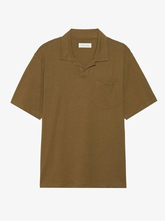 Foto van product Poloshirt Pier One By Zalando kaki