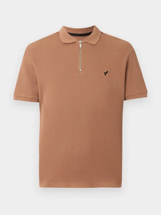 Foto van product Poloshirt Pier One By Zalando lichtbruin