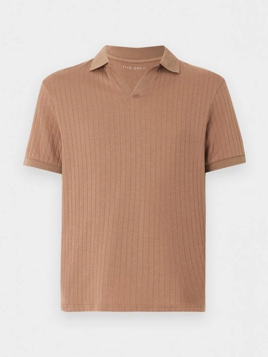 Foto van product Poloshirt Pier One By Zalando lichtbruin