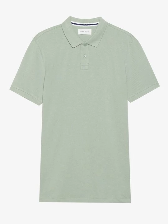 Foto van product Poloshirt Pier One By Zalando lichtgroen