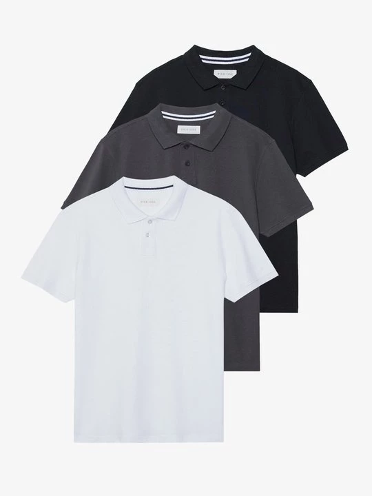 Foto van product Poloshirt Pier One By Zalando wit