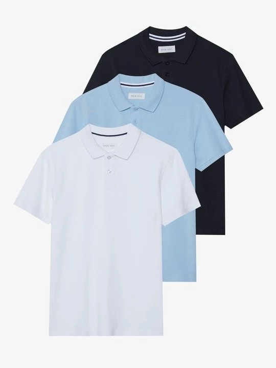 Foto van product Poloshirt Pier One By Zalando wit