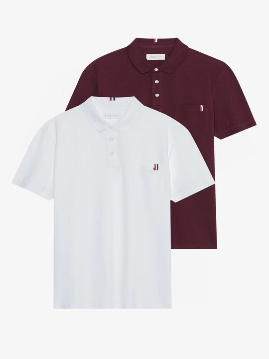 Foto van product Poloshirt Pier One By Zalando wit
